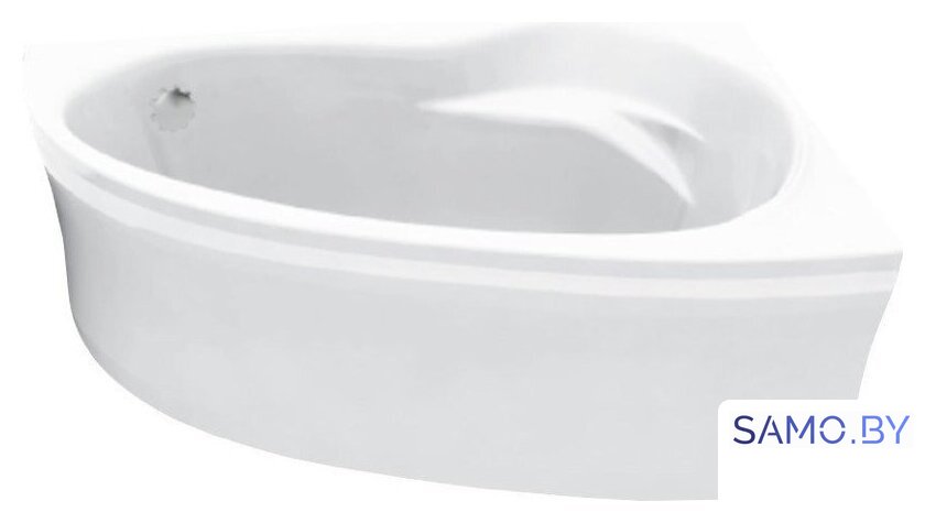 Ванна Bonito Home Emilia 150x95 R BH-EM-103-150P/St (с ножками и экраном) - Изображение №2 — Интернет-магазин samo.by