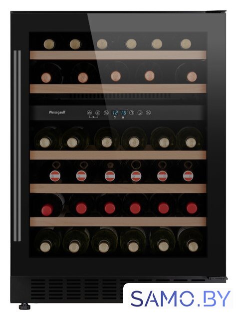 Винный шкаф Weissgauff WWC-46 DB DualZone - Изображение №1 — Интернет-магазин samo.by