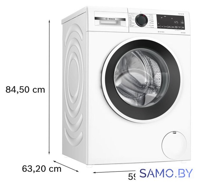 Стиральная машина Bosch Serie 6 WGG254ZGPL - Изображение №6 — Интернет-магазин samo.by