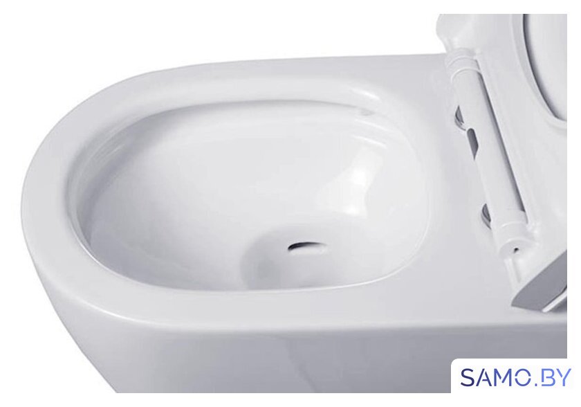 Унитаз подвесной Roxen Porto в комплекте с инсталляцией StounFix Dual Fresh 6 в 1 968478 (кнопка: брашированное золото) - Изображение №12 — Интернет-магазин samo.by