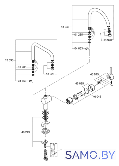 Смеситель Grohe Minta 32488000 - Изображение №3 — Интернет-магазин samo.by