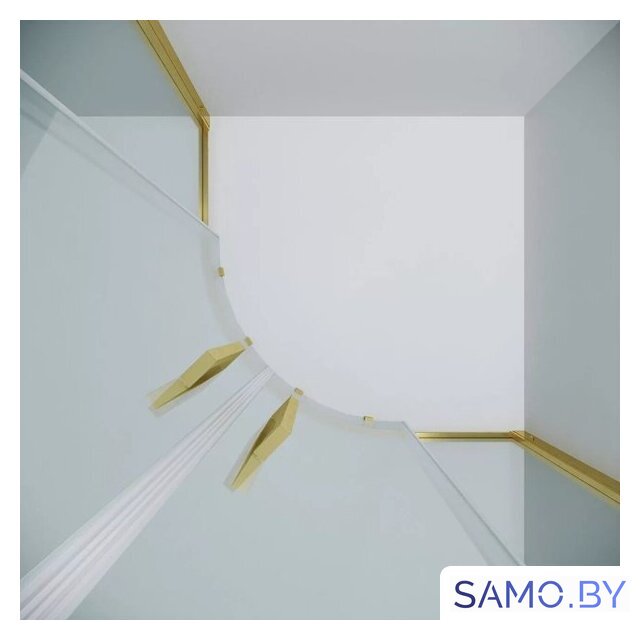 Душевой уголок Grossman Cosmo 90x90x195 301.K33.02.9090.32.00 (золото сатин/прозрачное стекло) - Изображение №6 — Интернет-магазин samo.by