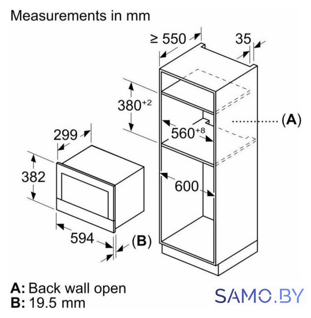 Микроволновая печь Bosch Serie 8 BFL7221W1 - Изображение №6 — Интернет-магазин samo.by
