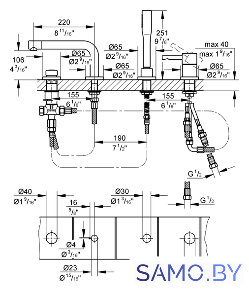 Смеситель Grohe Essence 19578001 (хром) - Изображение №2 — Интернет-магазин samo.by