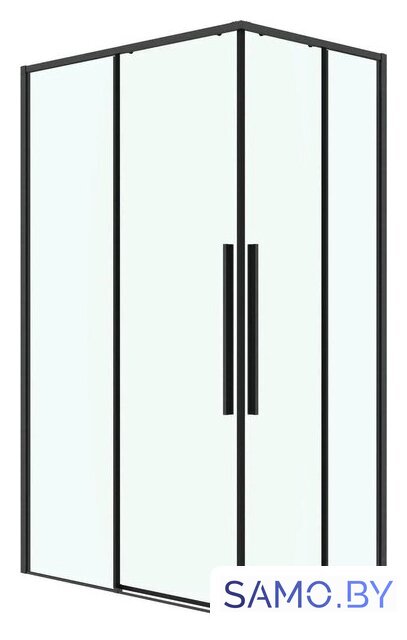 Душевой уголок Grossman Galaxy 100x80x195 300.K33.01.1080.42.00 (графит сатин/прозрачное стекло) - Изображение №1 — Интернет-магазин samo.by