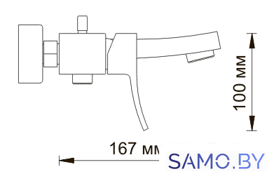 Смеситель Wasserkraft Aller 1061 - Изображение №3 — Интернет-магазин samo.by