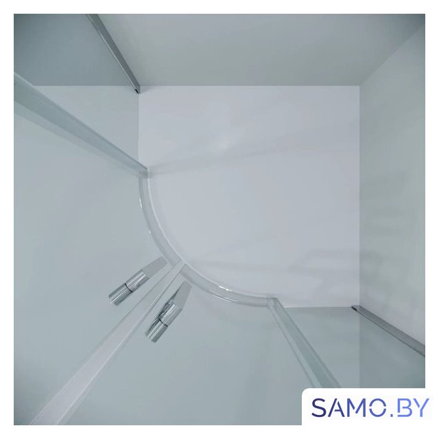 Душевой уголок Grossman Classic 100x100x195 301.K33.04.1010.10.00 (хром/прозрачное стекло) - Изображение №6 — Интернет-магазин samo.by