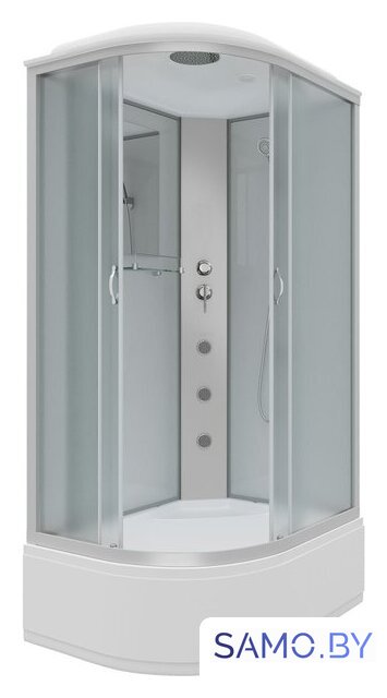 Душевая кабина Niagara NG-2310-14RG 120x80x215 (матовое стекло) - Изображение №1 — Интернет-магазин samo.by