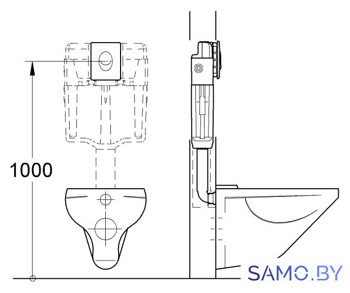 Панель смыва Grohe Skate Air 38505SH0 (альпин-белый) - Изображение №5 — Интернет-магазин samo.by