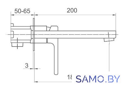 Смеситель Gappo G1017-16 - Изображение №2 — Интернет-магазин samo.by