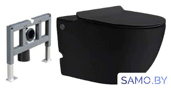 Унитаз подвесной SantiLine SL-5031MB - Изображение №1 — Интернет-магазин samo.by