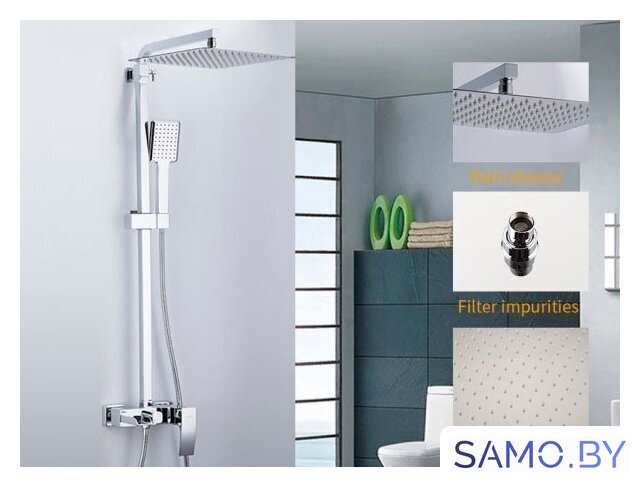 Душевая система  Gappo G2407-20 - Изображение №2 — Интернет-магазин samo.by