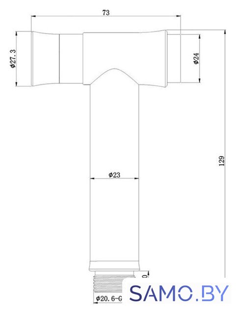 Душевая лейка Altrobagno BS 060201 NeOp - Изображение №2 — Интернет-магазин samo.by