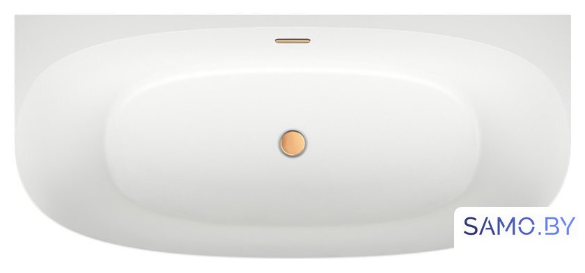 Ванна Wellsee Belle Spa 2.0 170x75 235804004 (пристенная ванна белый глянец, экран, каркас, сифон-автомат золото) - Изображение №4 — Интернет-магазин samo.by