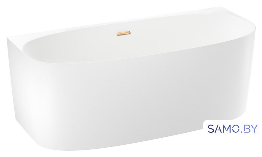 Ванна Wellsee Belle Spa 2.0 170x75 235804004 (пристенная ванна белый глянец, экран, каркас, сифон-автомат золото) - Изображение №2 — Интернет-магазин samo.by
