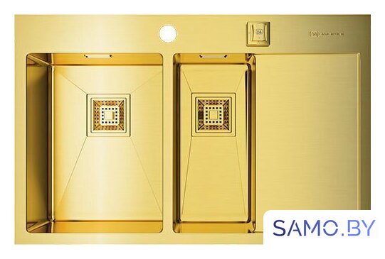 Кухонная мойка Omoikiri Akisame 78-2-LG-L - Изображение №1 — Интернет-магазин samo.by