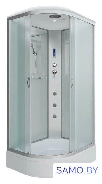 Душевая кабина Niagara NG-33084-14RF 100x80 (матовое стекло) - Изображение №2 — Интернет-магазин samo.by