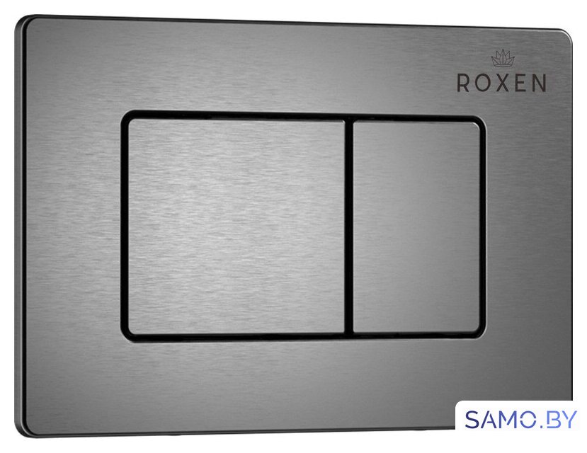 Унитаз подвесной Roxen Cube One Rimless 6 в 1 StounFix Dual Fresh 616329 (оружейная сталь/металл) - Изображение №19 — Интернет-магазин samo.by