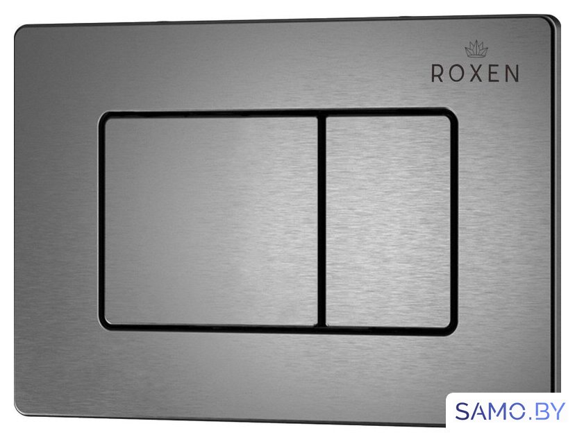 Унитаз подвесной Roxen Cube One Rimless 6 в 1 StounFix Dual Fresh 616329 (оружейная сталь/металл) - Изображение №20 — Интернет-магазин samo.by