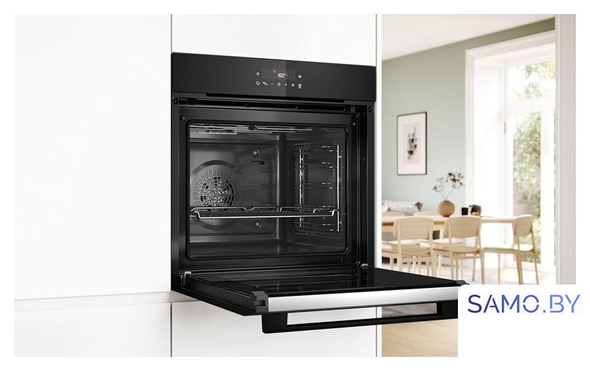 Электрический духовой шкаф Bosch Serie 2 HBA571BB4 - Изображение №3 — Интернет-магазин samo.by