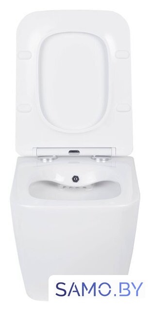 Унитаз подвесной Roxen Cube Bidet One Rimless 6 в 1 StounFix Dual Fresh 508149 (кнопка: черный матовый) - Изображение №7 — Интернет-магазин samo.by