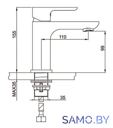 Смеситель Gappo Noar G1048 - Изображение №15 — Интернет-магазин samo.by