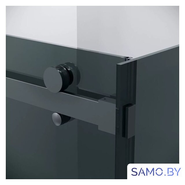 Душевой уголок Grossman Classic 130x80x195 120.K33.04.1380.21.10 (черный матовый/тонированное стекло) - Изображение №3 — Интернет-магазин samo.by