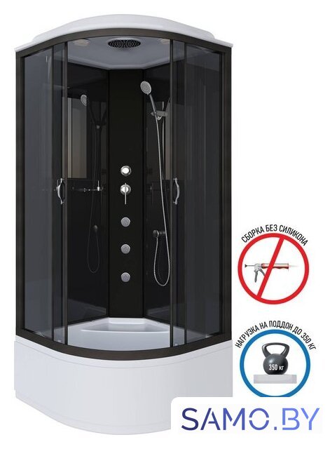 Душевая кабина Niagara NG-6508-14G 90x90x215 - Изображение №2 — Интернет-магазин samo.by