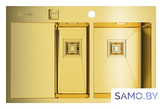 Кухонная мойка Omoikiri Akisame 78-2-LG-R - Изображение №1 — Интернет-магазин samo.by