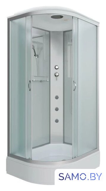 Душевая кабина Niagara NG-33084-14RG 100x80 (матовое стекло) - Изображение №2 — Интернет-магазин samo.by