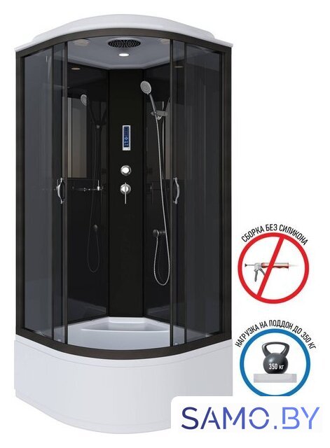 Душевая кабина Niagara NG-6508-14P 90x90x215 - Изображение №2 — Интернет-магазин samo.by