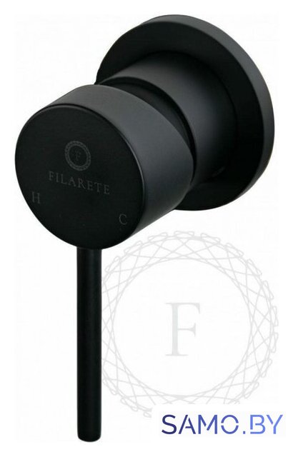 Смеситель Filarete Roun FL4020 (черный матовый) - Изображение №13 — Интернет-магазин samo.by