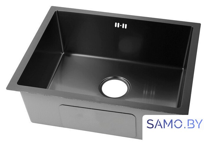 Кухонная мойка ARFEKA ECO AR 550*450 BLACK PVD NANO - Изображение №5 — Интернет-магазин samo.by