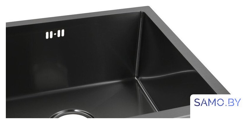 Кухонная мойка ARFEKA ECO AR 550*450 BLACK PVD NANO - Изображение №4 — Интернет-магазин samo.by