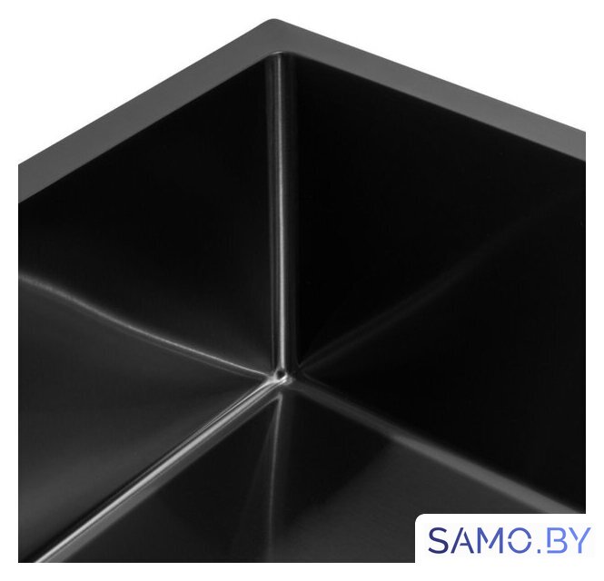 Кухонная мойка ARFEKA ECO AR 550*450 BLACK PVD NANO - Изображение №6 — Интернет-магазин samo.by