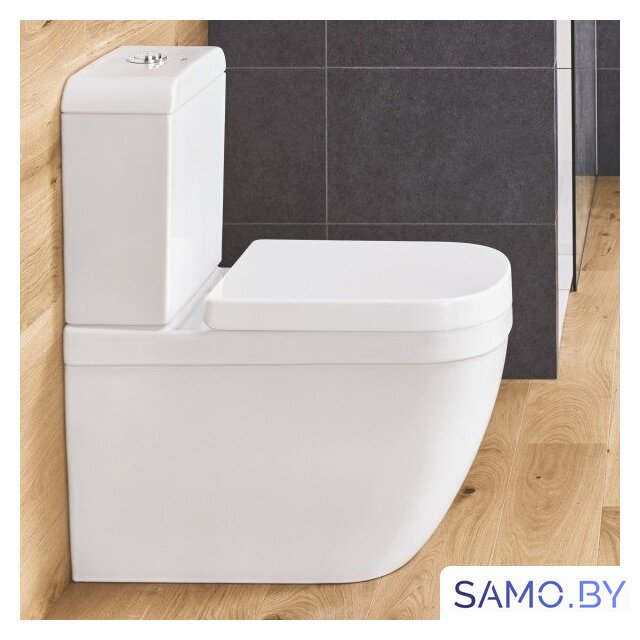 Унитаз напольный Grohe Euro 39338000 (без бачка, без сиденья) - Изображение №3 — Интернет-магазин samo.by