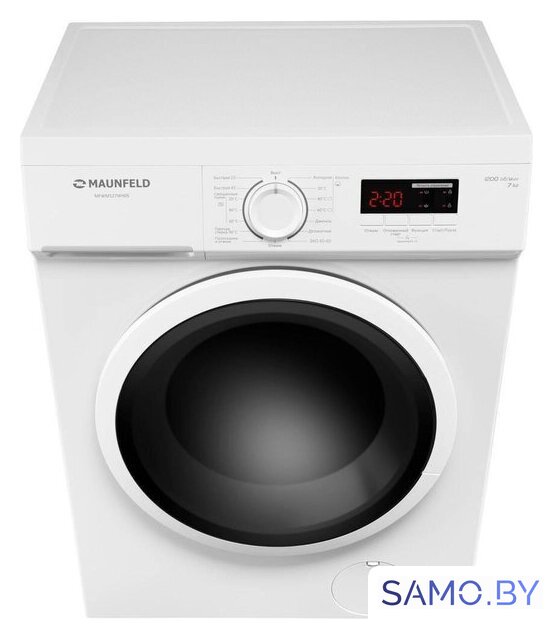 Стиральная машина MAUNFELD MFWM127WH05 - Изображение №6 — Интернет-магазин samo.by
