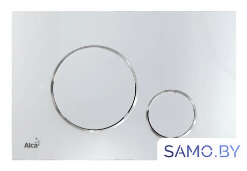 Панель смыва Alcaplast M671 (хром глянцевый) - Изображение №1 — Интернет-магазин samo.by