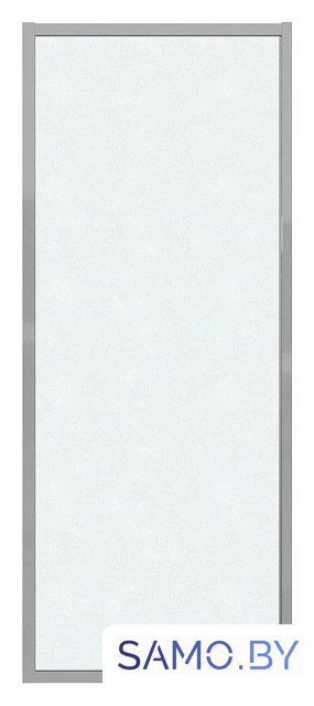 Душевая стенка Grossman Style 90x195 200.K33.05.90.10.02 (хром,стекло шиншилла) - Изображение №1 — Интернет-магазин samo.by