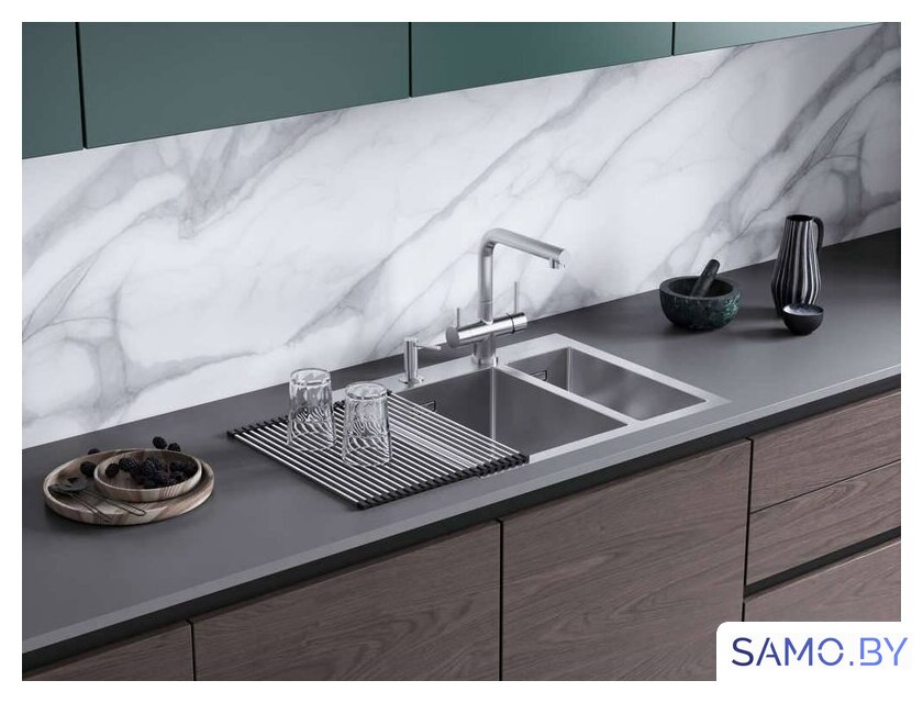 Смеситель Omoikiri Takamatsu-S-AZ (azur blue) - Изображение №3 — Интернет-магазин samo.by
