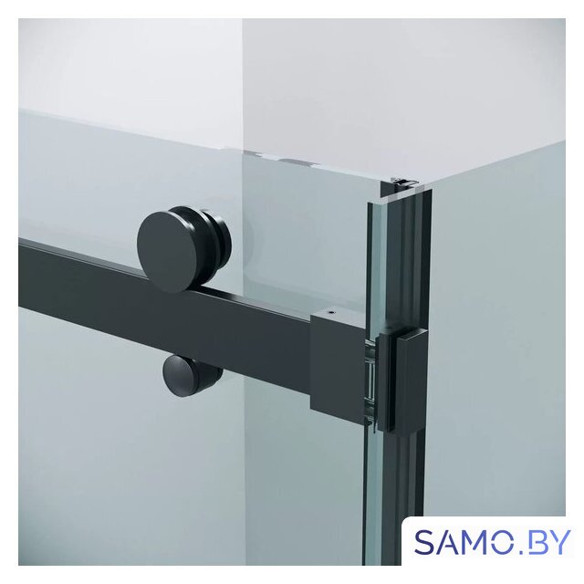 Душевой уголок Grossman Classic 130x90x195 120.K33.04.1390.21.00 (черный матовый/прозрачное стекло) - Изображение №13 — Интернет-магазин samo.by