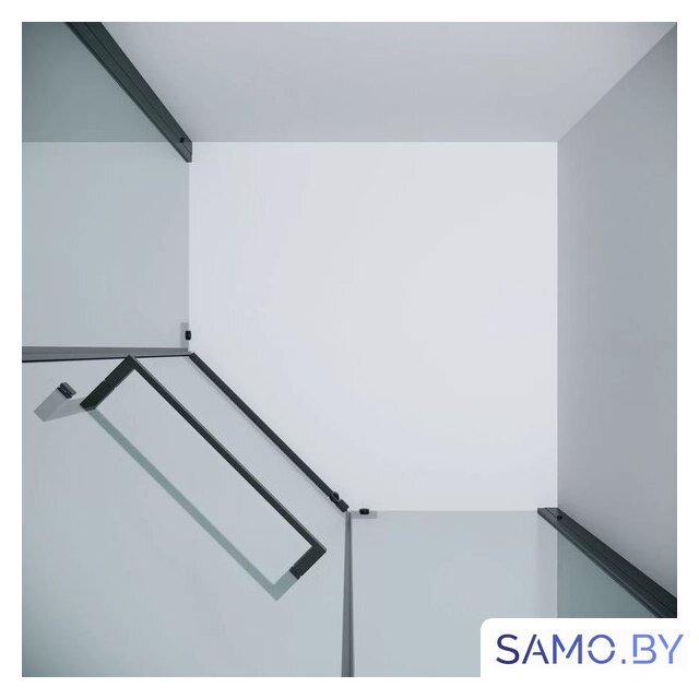 Душевой уголок Grossman Pragma 90x90x195 302.K33.03.9090.21.00 (черный матовый/прозрачное стекло) - Изображение №6 — Интернет-магазин samo.by