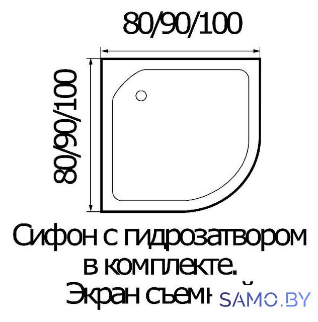 Душевой уголок River Don Light 90/15 MT - Изображение №7 — Интернет-магазин samo.by
