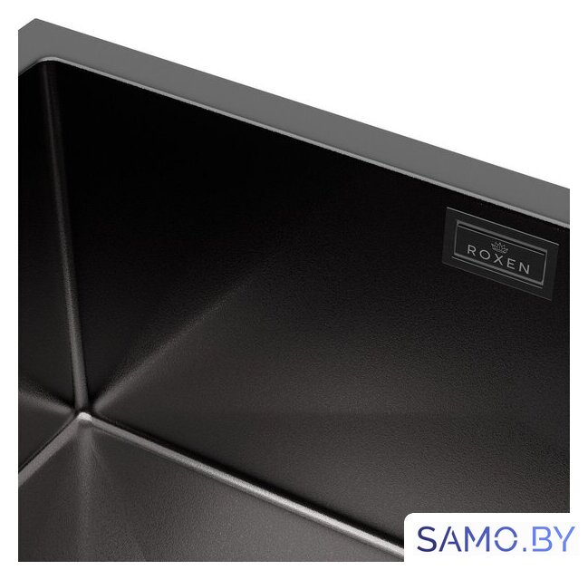 Кухонная мойка Roxen Uno 560210-54B-V графит/текстурная PVD покрытие (с ролл-матом и дозатором) - Изображение №15 — Интернет-магазин samo.by
