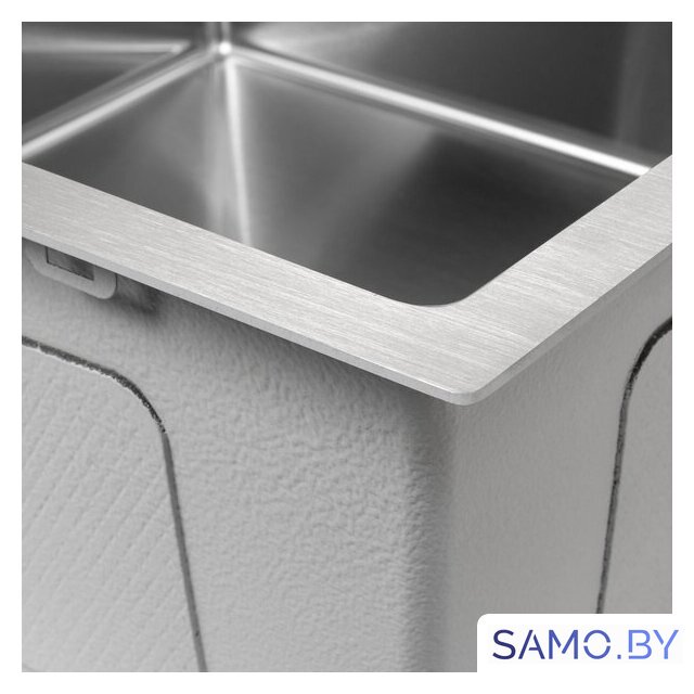 Кухонная мойка ARFEKA ECO AR 550*450 SATIN - Изображение №7 — Интернет-магазин samo.by