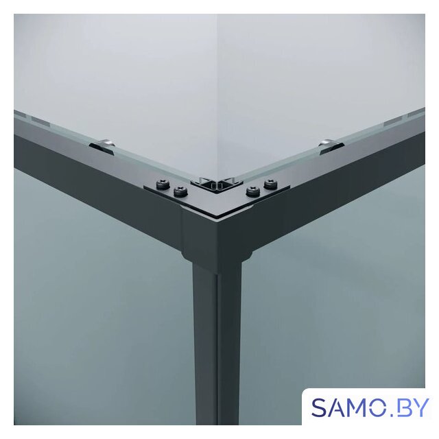 Душевой уголок Grossman Galaxy 110x100x195 300.K33.01.1110.42.00 (графит сатин/прозрачное стекло) - Изображение №8 — Интернет-магазин samo.by