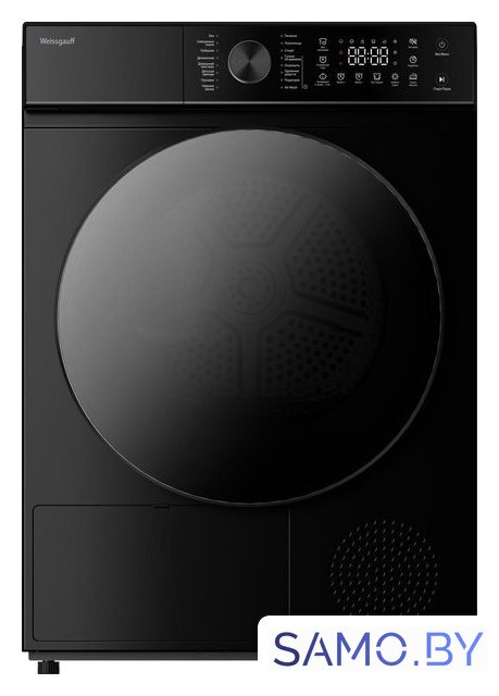 Сушильная машина Weissgauff WD 5910 Heat Pump Matt Black - Изображение №1 — Интернет-магазин samo.by