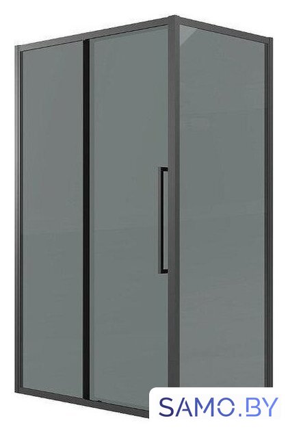 Душевой уголок Grossman Cosmo 130х100х195 120.K33.02.1310.21.10 (черный матовый/стекло тонированное) - Изображение №1 — Интернет-магазин samo.by