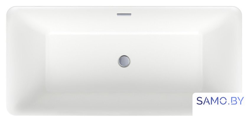 Ванна Wellsee DeSire 167,5x78 231502001 (отдельностоящая ванна белый глянец, экран, ножки, сифон-автомат хром) - Изображение №4 — Интернет-магазин samo.by