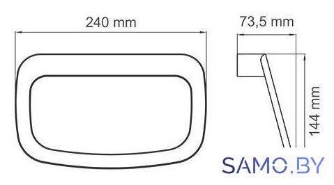 Держатель для полотенца Wasserkraft Aisch K-5960 - Изображение №3 — Интернет-магазин samo.by